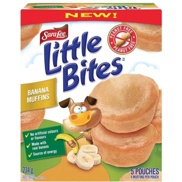 Little Bites Mini Muffin Banana 234g