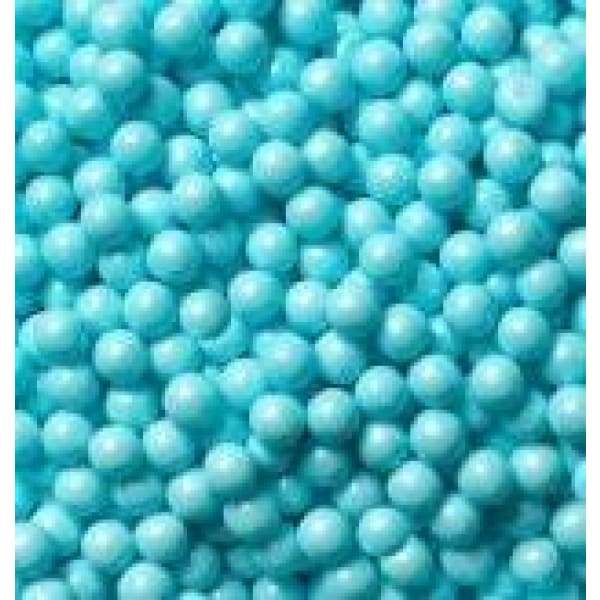 Shimmer Pearls Powder Blue SweetWorks 1kg - blue Bulk Candy Buffet Colour_Blue Hard Candy Bulk