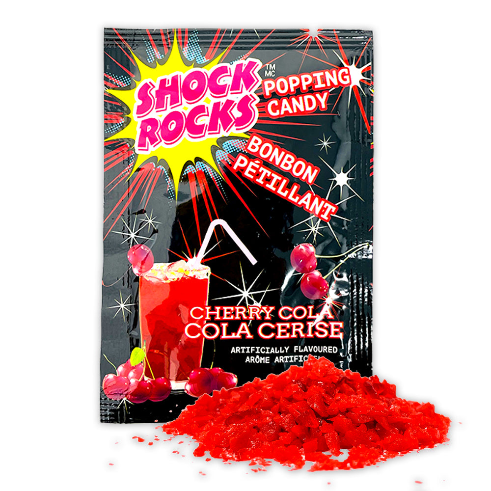 Shock Rocks Popping Candy Cherry Cola | Candy Funhouse