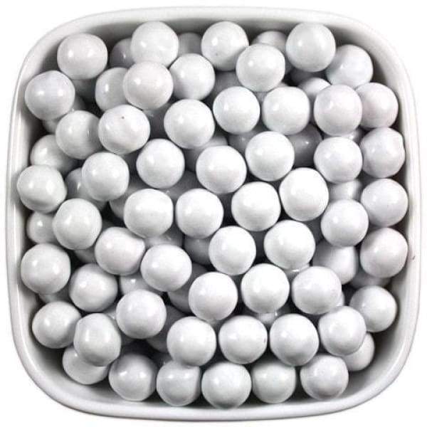 Sixlets White SweetWorks 1kg - Bulk Candy Buffet Chocolate Colour_White Sixlets