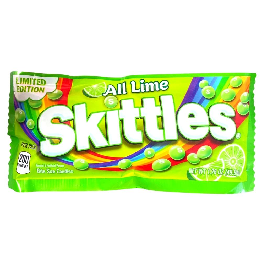Skittles All Lime Limited Edition Share Size - 1.76oz