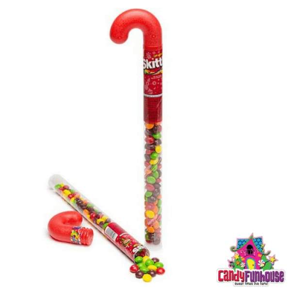 Skittles Candy Cane Wrigley JR. Co. 70g - Christmas Candy