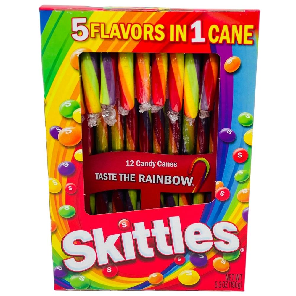 Skittles Candy Canes 12ct