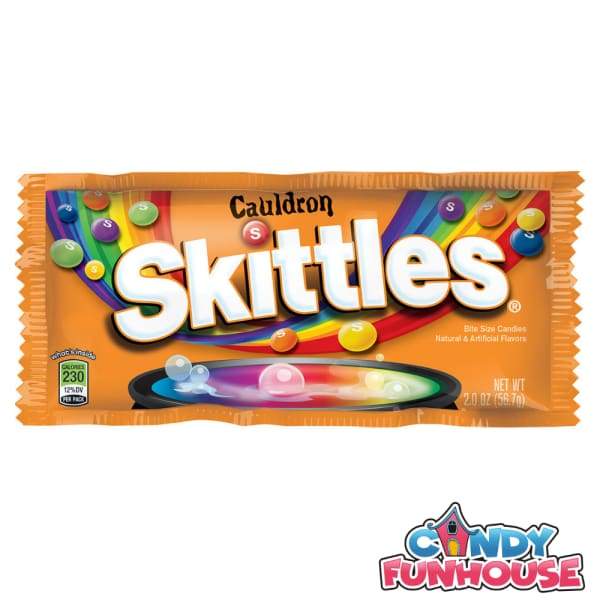 Skittles Cauldron Wrigley JR. Co. 65g - 2000s candy Era_2000s Gelatin Free Gluten Free