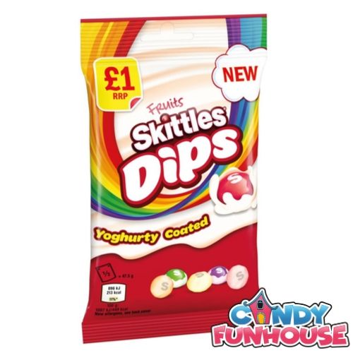 Skittles Dips Yoghurty Coated UK 95g