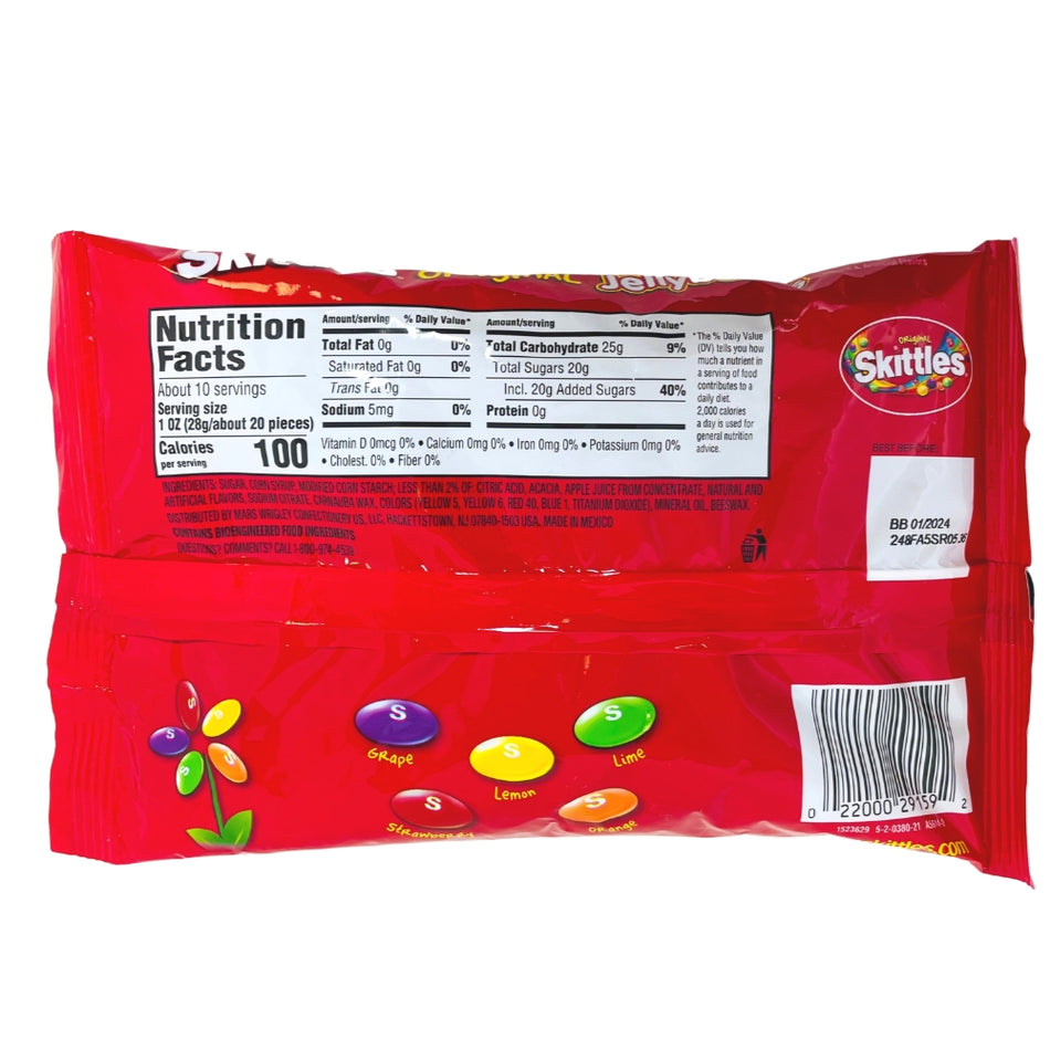 Skittles Easter Jelly Beans - 10oz ingredients nutrition facts - Skittles - Skittles Candy - Jelly Beans - Easter Jelly Beans - Easter Candy - Easter Treats - Easter Treat