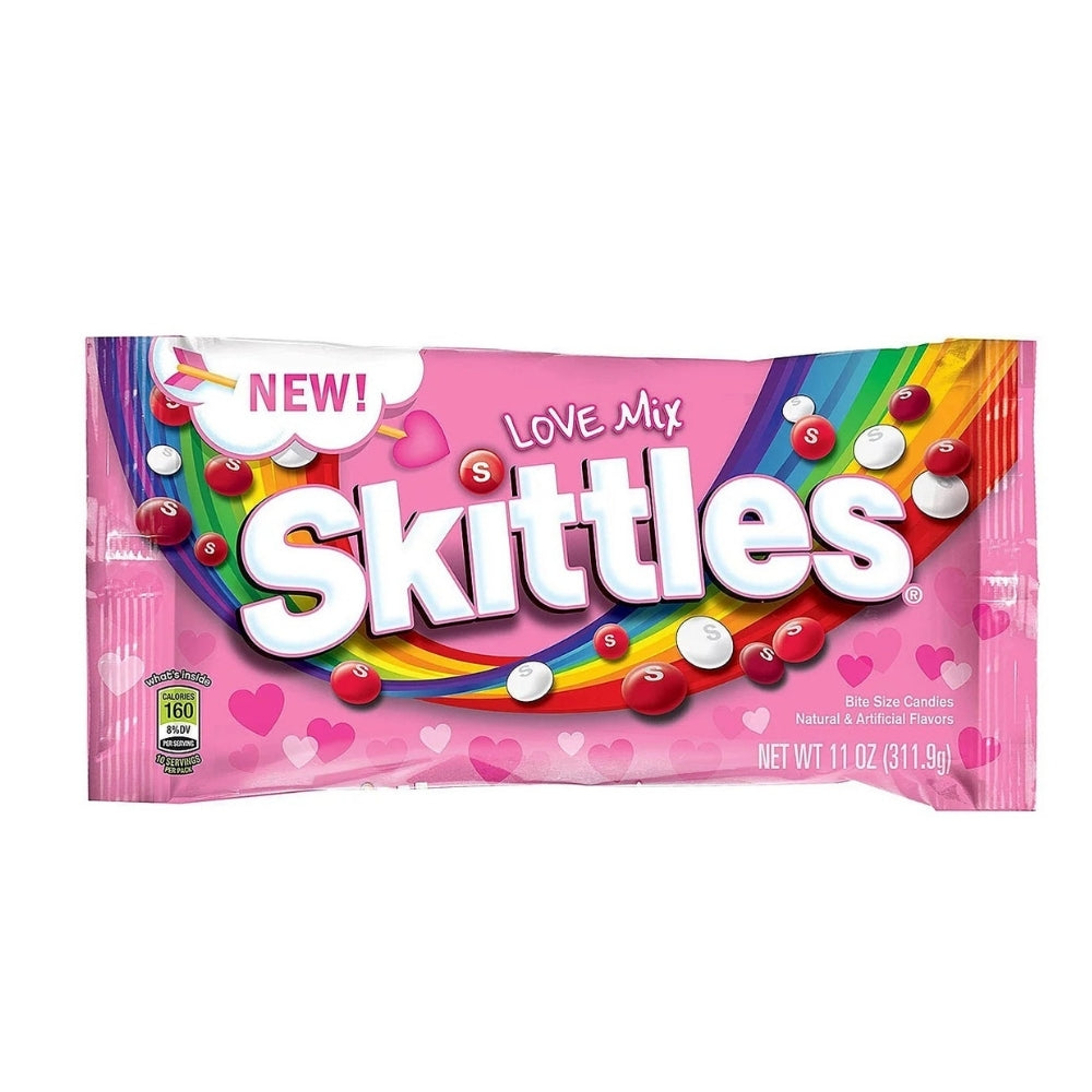 Skittles Love Mix - 11oz - Skittles Candy - Valentines Day Candy - Skittles - Skittles Valentines Day