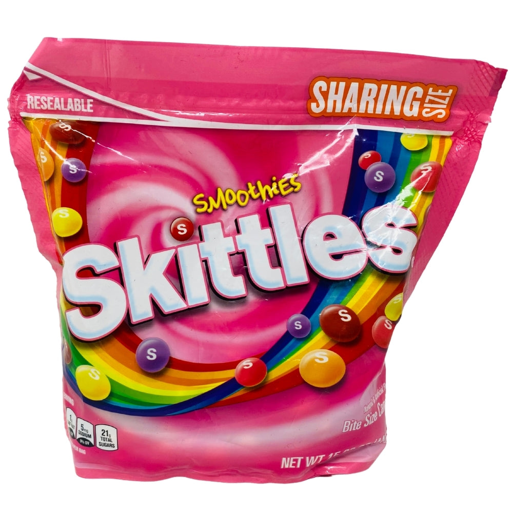 Skittles Smoothies Sharing Size - 15.6oz - Skittles - Skittles Candy - Skittles Smoothies - Sharing Size Skittles - Skittles Sharing Size