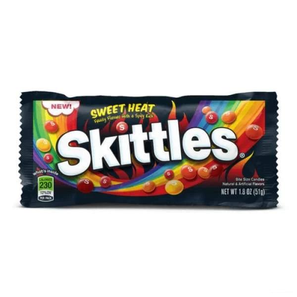 Skittles Sweet Heat Candies-51g Wrigley JR. Co. 65g - 2000s American candy Era_2000s new item