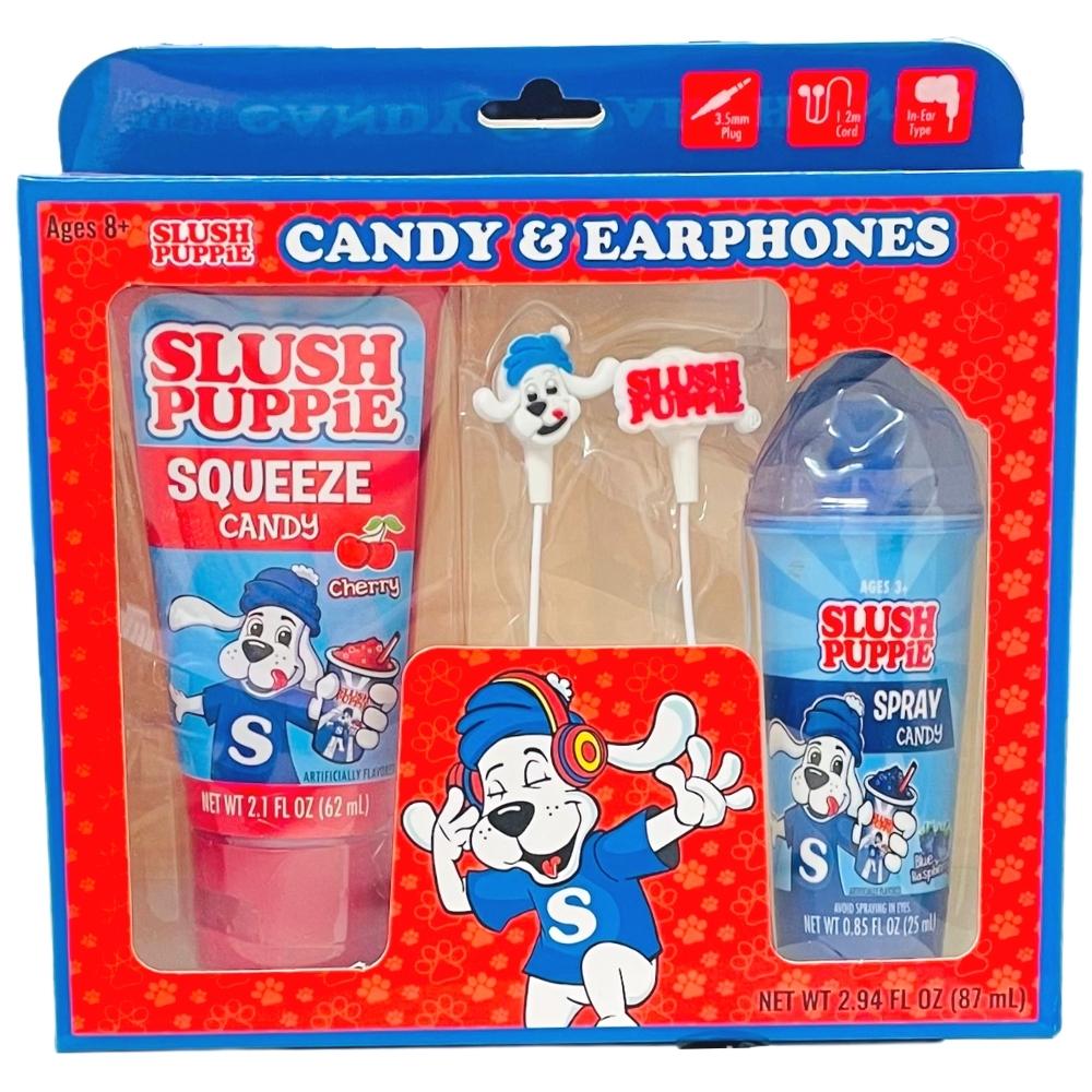 Slush Puppie Candy & Earphones Gift Set