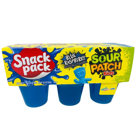 Snack Pack Sour Patch Kids Blue Raspberry - 552g