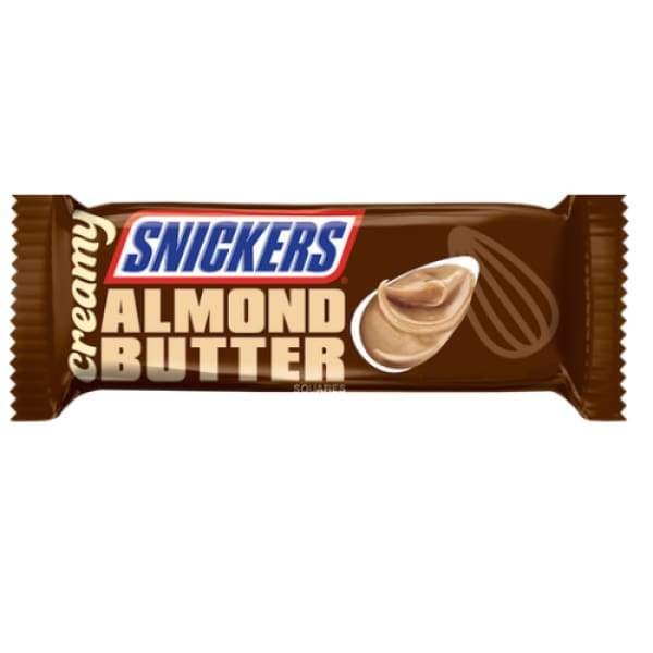 Snickers Creamy Almond Butter Candy Bar-1.4 oz Mars - 2010s American Bar Chocolate Era_2010s