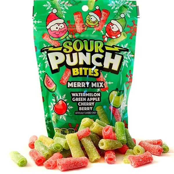 Sour Punch Bites Merry Mix - 9oz