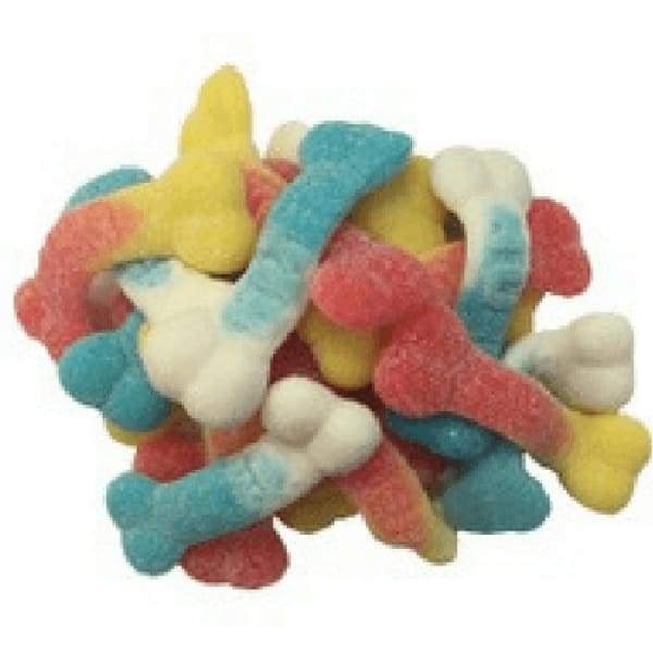 Sour Jumbo Bones Huer 1.1kg - Bulk Candy Buffet gummies Gummy rainbow