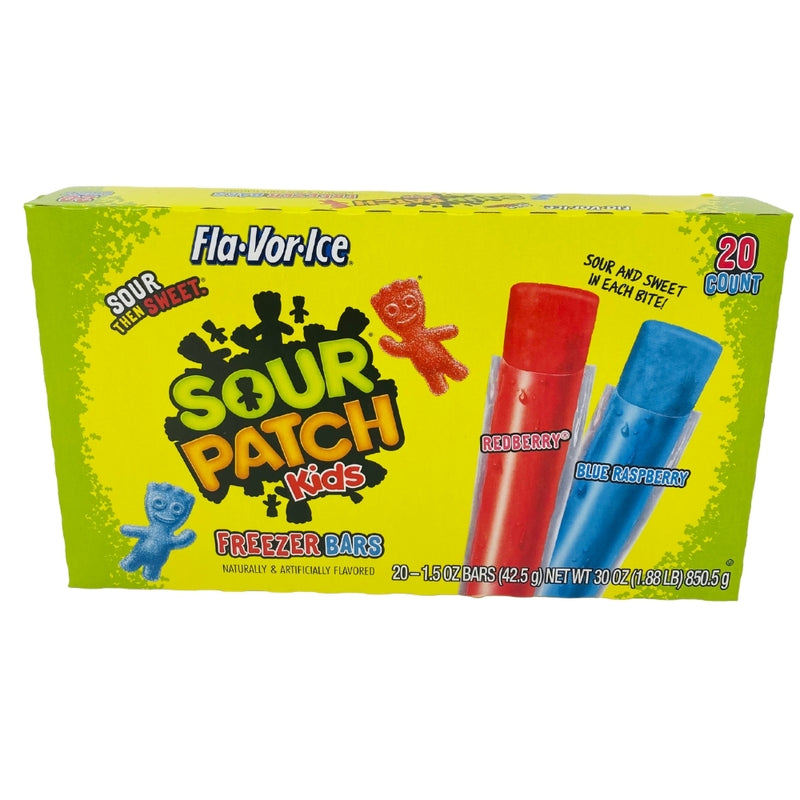 Sour Patch Freezer Bars 20 Pack - 30oz