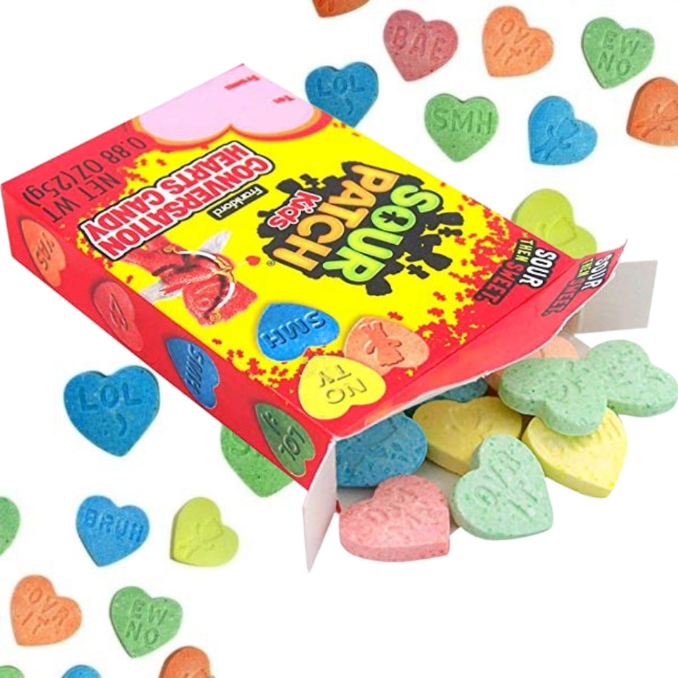 Sour Patch Kids Conversation Hearts Candy