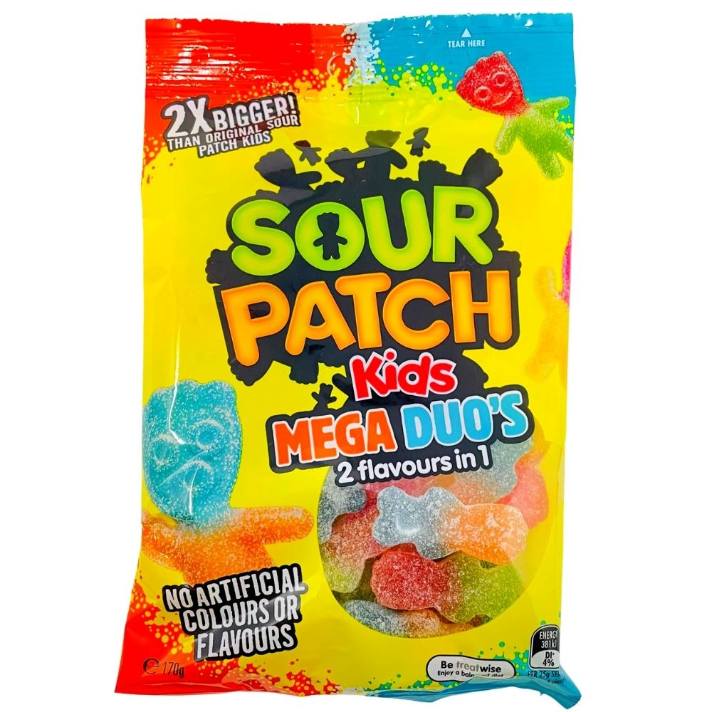 Australian Sour Patch Kids Mega Duo's - 170g