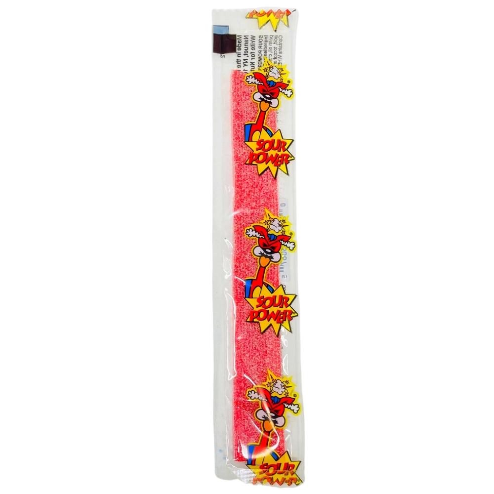 Sour Power Wrapped Belts Strawberry - .34oz
