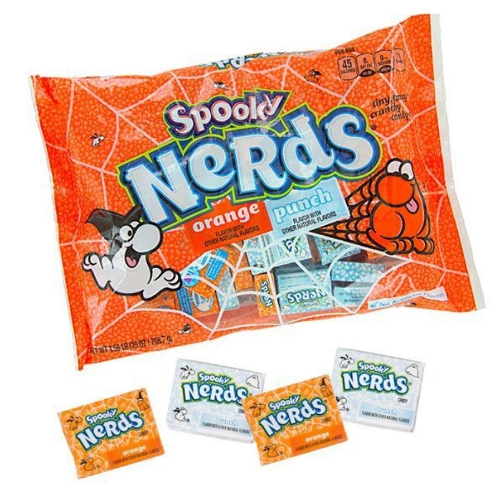 spooky nerds orange punch 25oz Candy funhouse Canada halloween fall candy individually wrapped