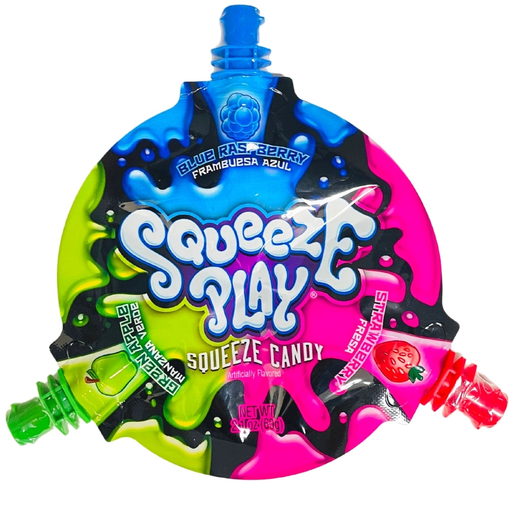 Squeeze Play Liquid Candy Wheel - 60g - liquid candy - unique candy