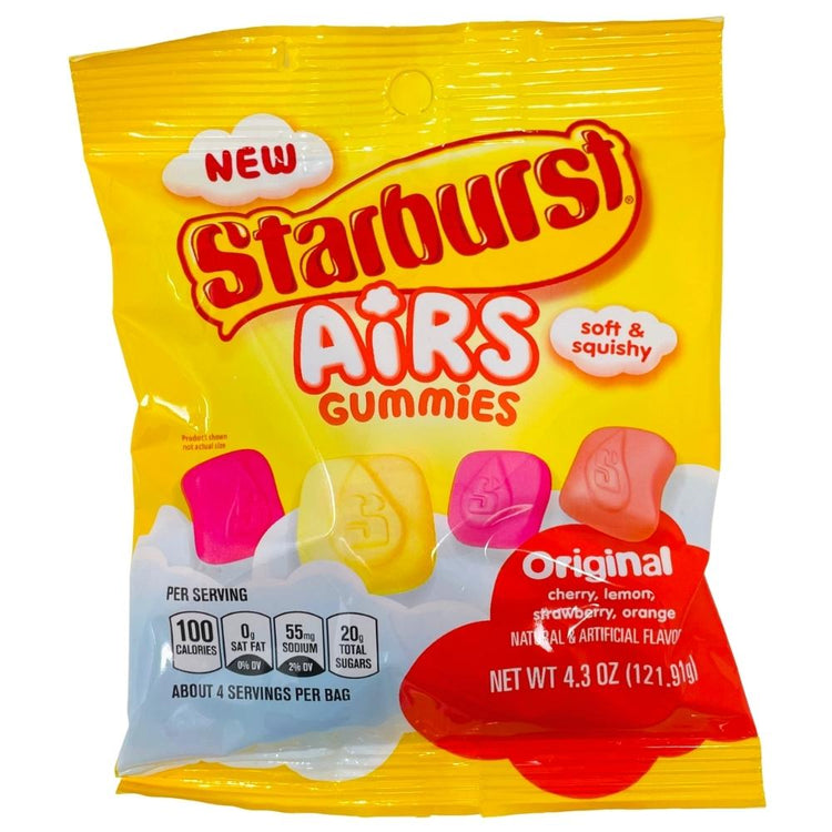 Starburst Gummies Airs Original - 4.3oz | Candy Funhouse – Candy ...