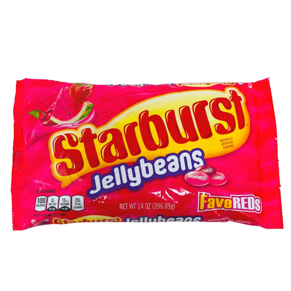 Starburst FaveReds Jelly Beans 14oz Candy Funhouse