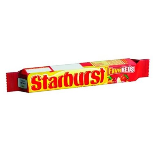 Starburst FaveReds Fruit Chews-UK British Candy