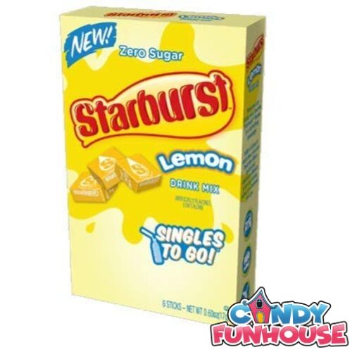 Starburst Singles To Go Drink Mix-Lemon
