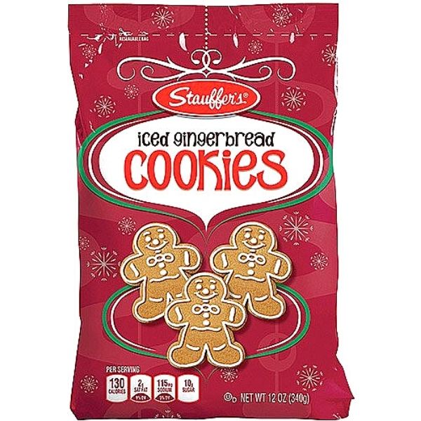 Stauffer's Iced Gingerbread Cookies - 12oz Candy Funhouse Canada