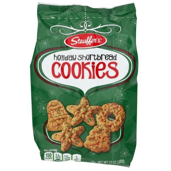Stauffer's Red and Green Holiday Shortbreaed - 12oz Candy Funhouse Canada