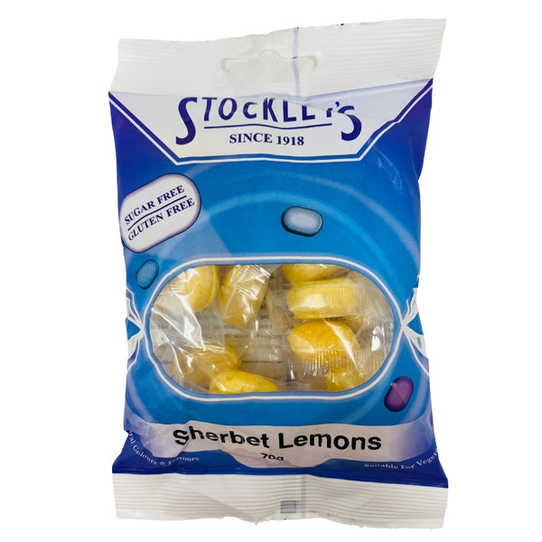 Stockley's Sugar Free Sherbet Lemons - 70g
