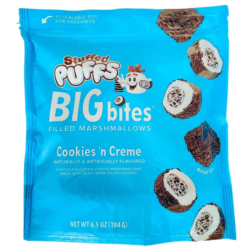 Stuffed Puffs Filled Marshmallows - Cookies N Creme - 6.5oz