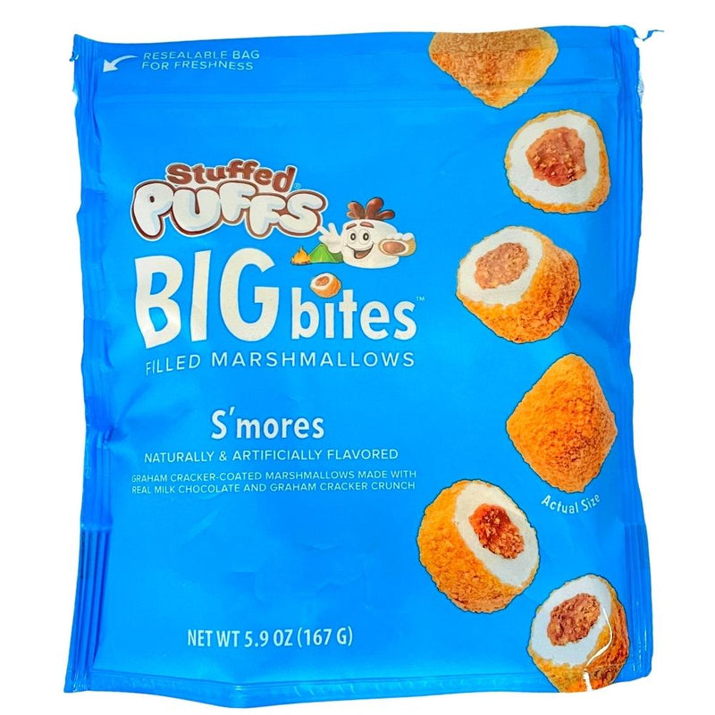 Stuffed Puffs Filled Marshmallows - Smores - 5.9oz