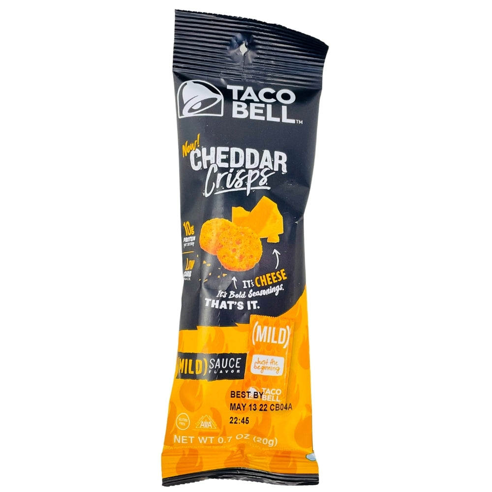 Taco Bell Cheddar Crisps - Mild Sauce