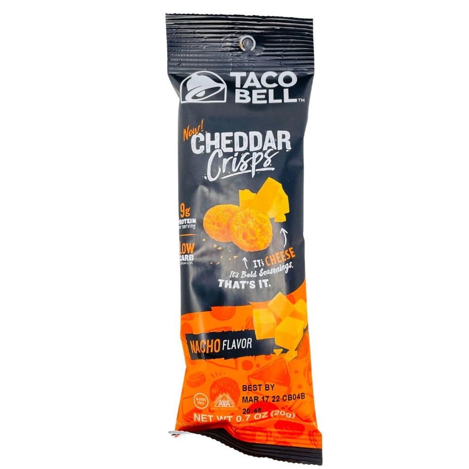 Taco Bell Cheddar Crisps - Nacho