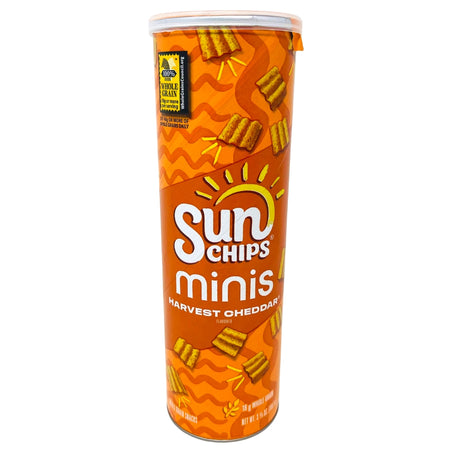 Sunchips Mini Harvest Cheddar Canister - 3.75oz - Snacks from Sunchips