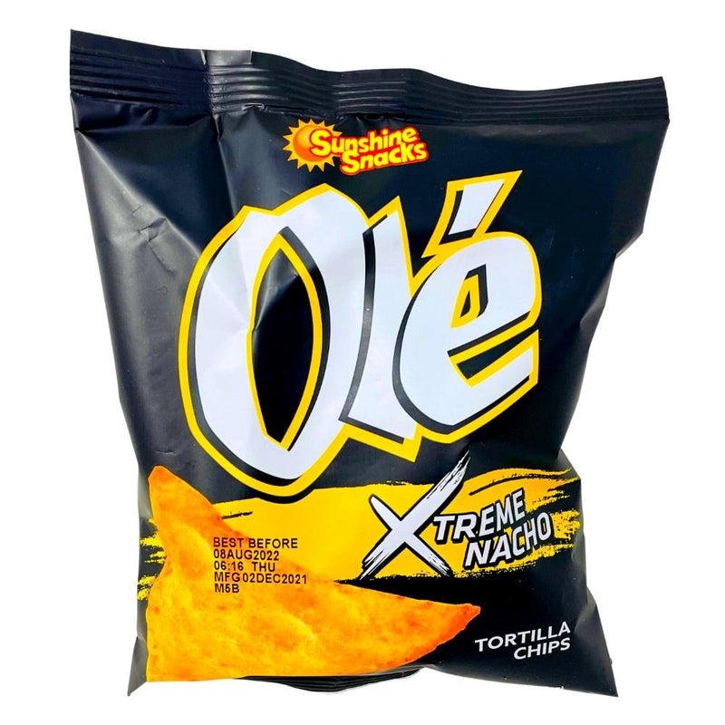 Sunshine Snacks Ole Extreme Nacho Tortilla Chips - 43g (Trinidad)