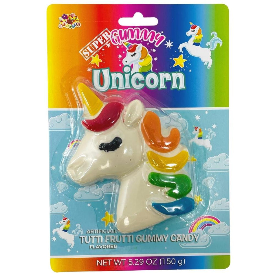 Super Gummy Unicorn - 5.29oz - Gummy - Gummy Candy - Gummy Unicorn - Super Gummy Unicorn - Unicorn Gummy - Gummy Unicorn