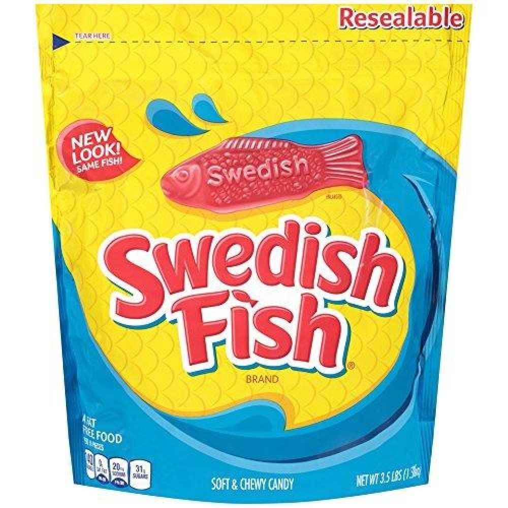 Swedish Fish Bulk Candy 3.5 lbs