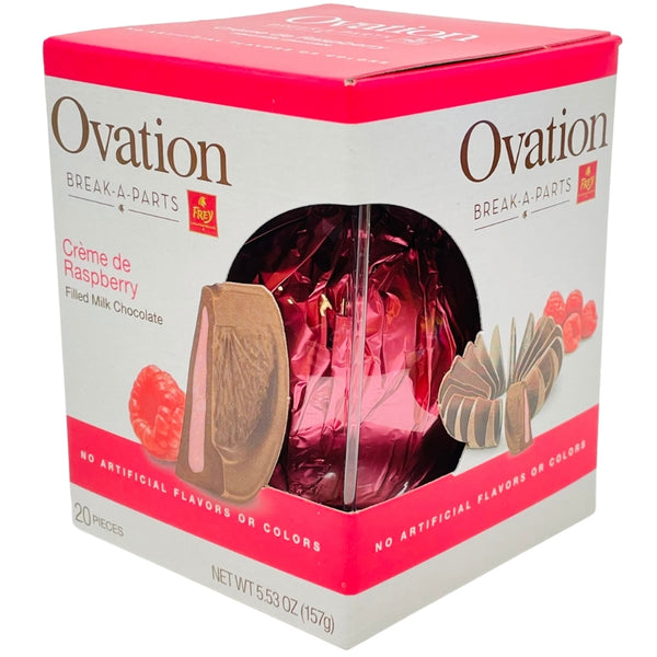 Ovation Break-A-Parts Milk Chocolate Raspberry 5.53oz
