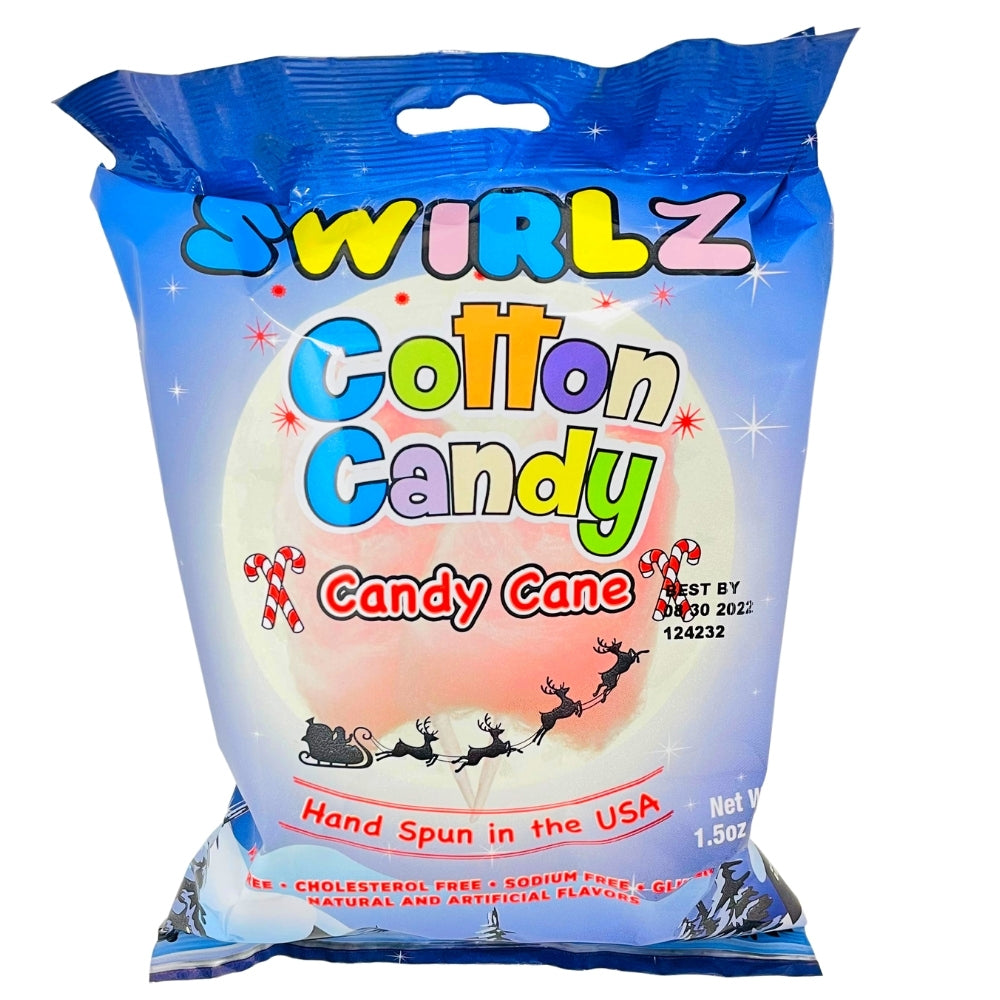Swirlz Cotton Candy Candy Cane - 42.5 g