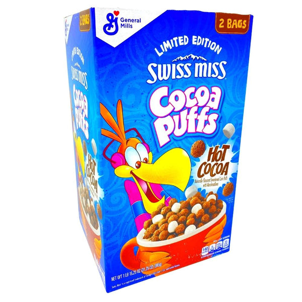 Swiss Miss Cocoa Puffs Hot Cocoa Cereal - 885g | Candy Funhouse