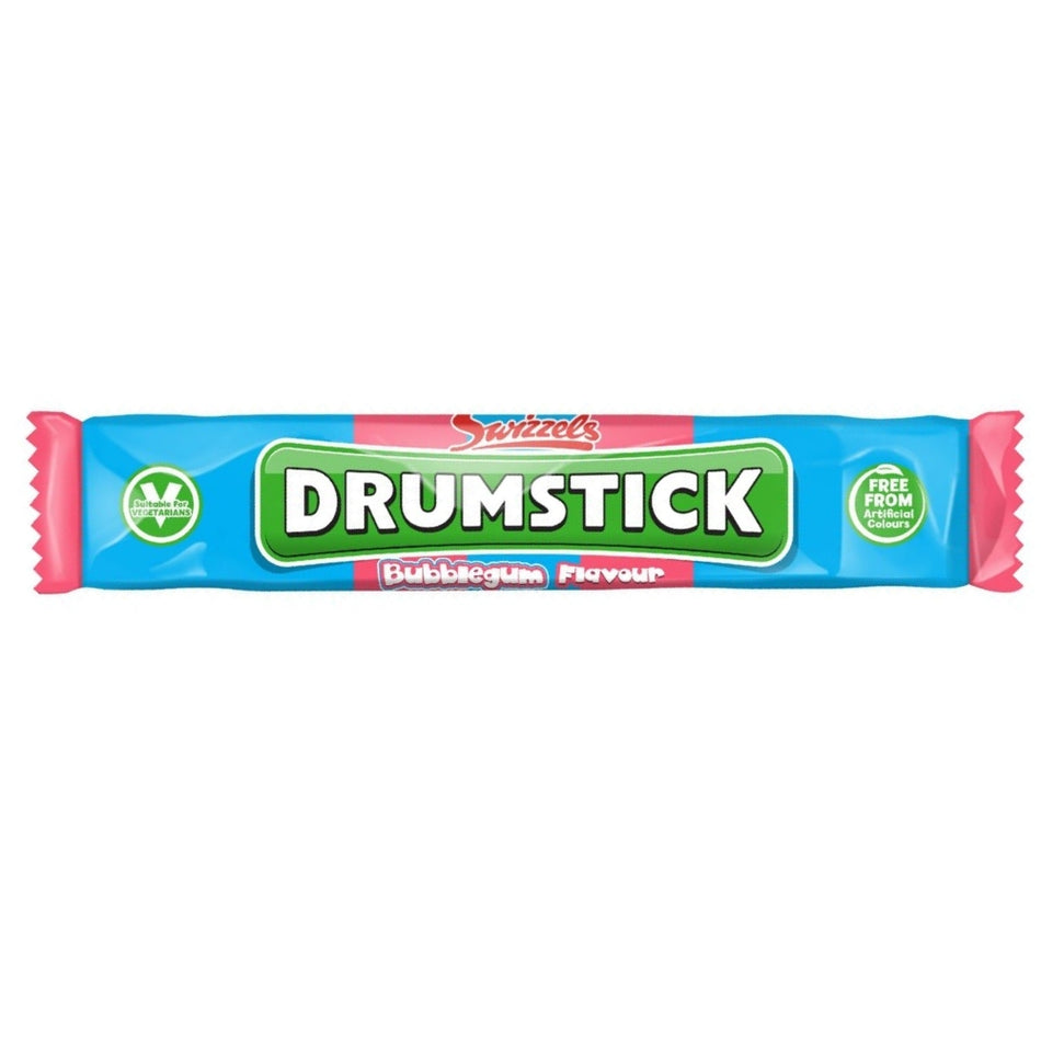 Swizzels Drumstick Bubblegum Chew Bars 18g