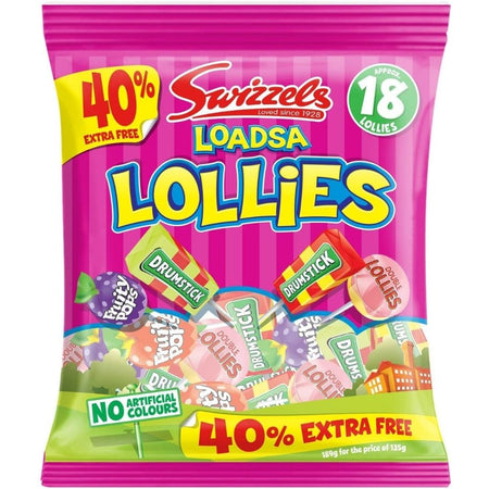 swizzels matlow loadsa lollies grab peg bag fruity pops drumstick double lollies british candy funhouse