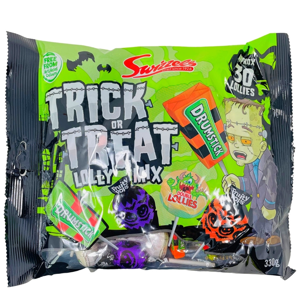 Swizzels Matlow Trick or Treat Lolly Mix 330g