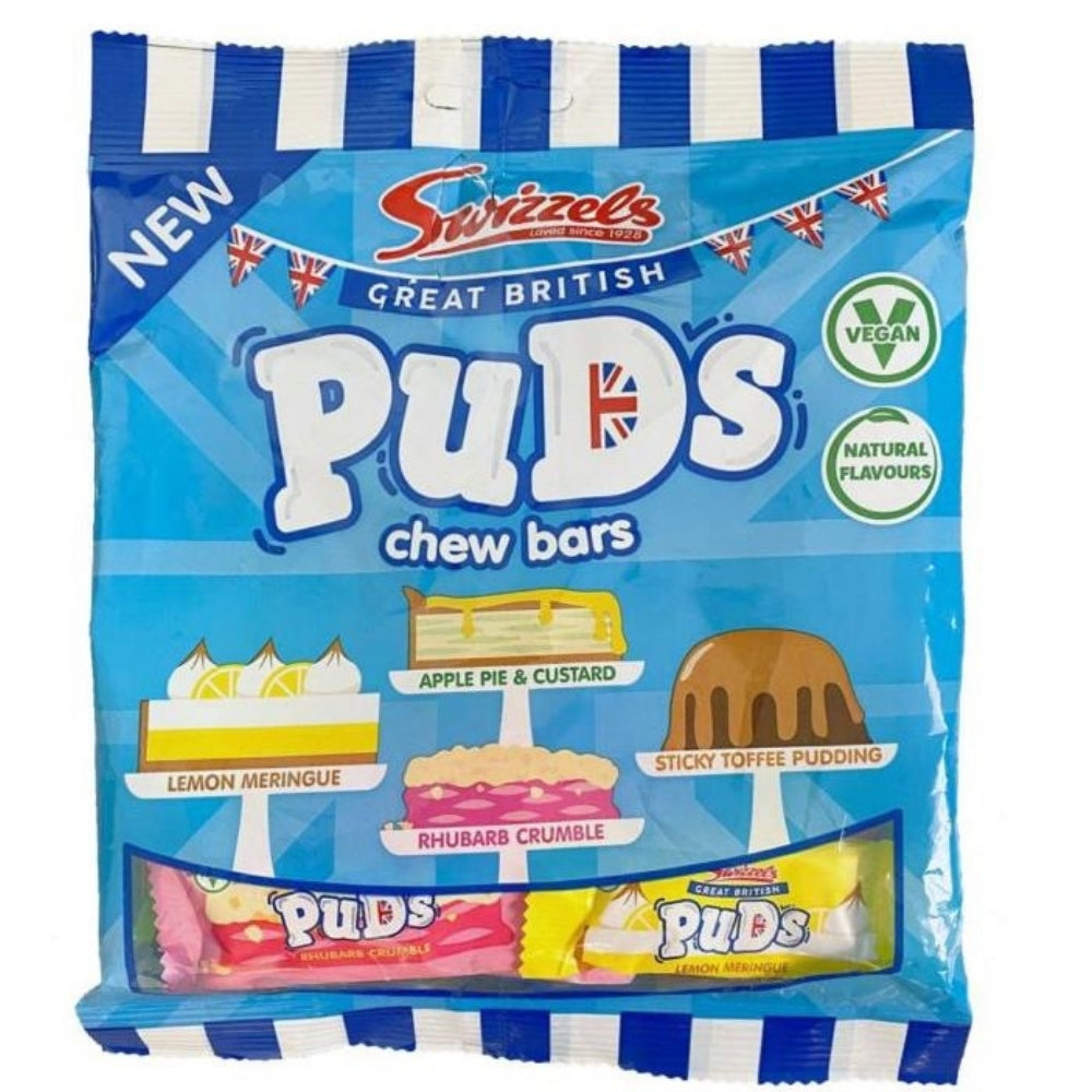 Swizzels Puds Chew Bars - 150g