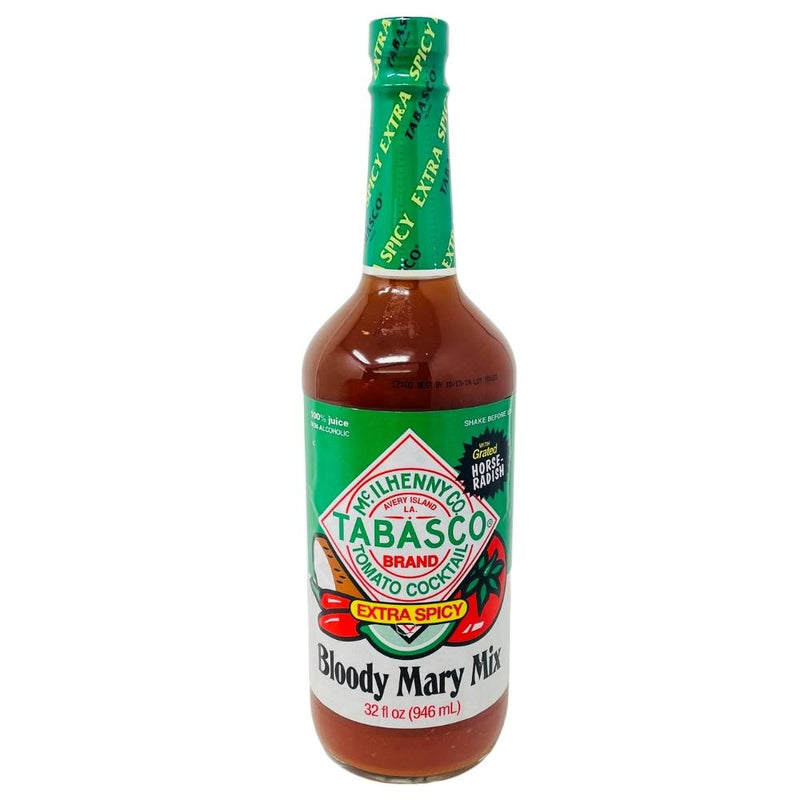Tabasco Extra Spicy Bloody Mary Mix 946mL Candy Funhouse