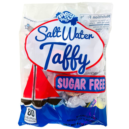 Taffy Town Assorted Lite Sugar Free Taffy - 4oz - Salt Water Taffy - Taffy Candy - Taffy Town - Taffy - Sugar Free Candy - Sugar Free Taffy