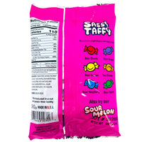 Taffy Town Sassy Taffy - 4.5oz - Nutrition Facts - Saltwater Taffy - Taffy - Taffy Candy - Sour Candy - Old Fashioned Candy