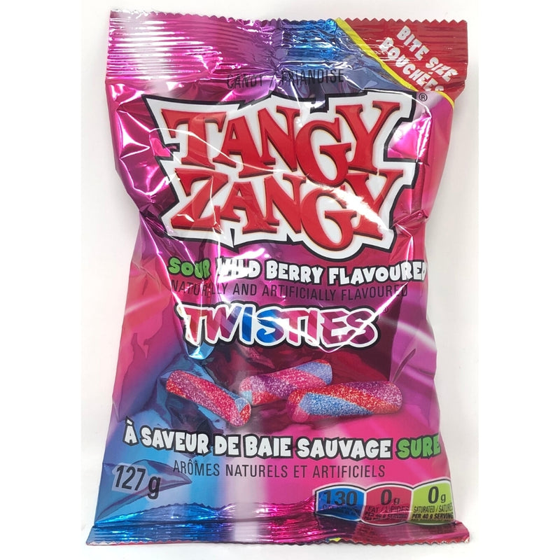 Tangy Zangy Sour Wild Fruit Twisties | Candy Funhouse